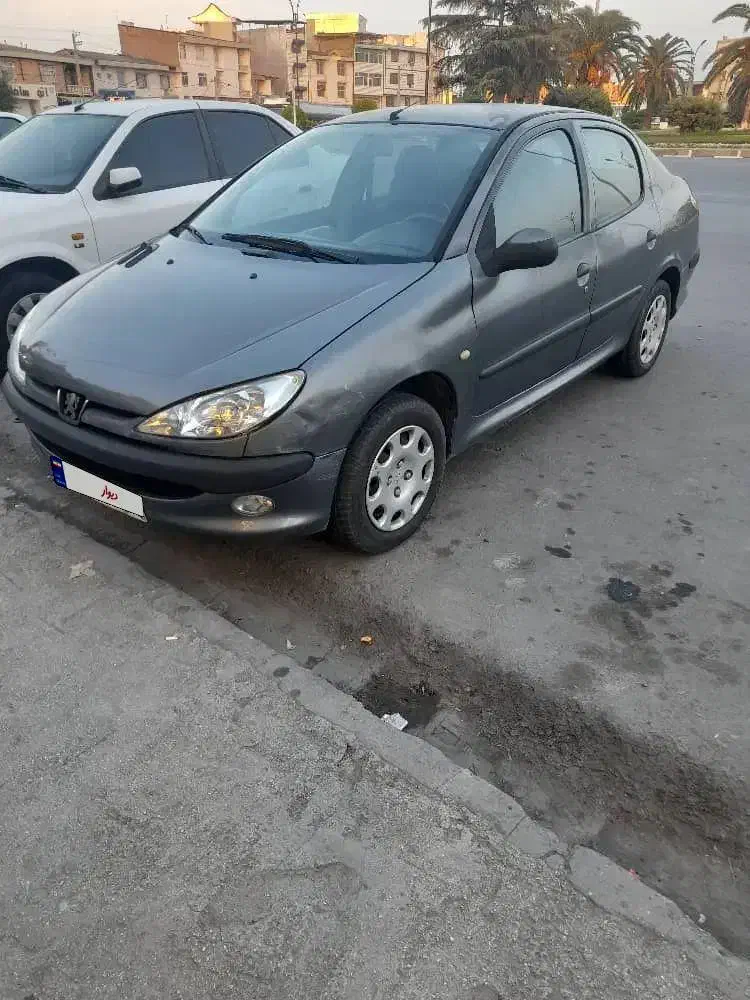 پژو ۲۰۶ صندوق دار v8 - 1386