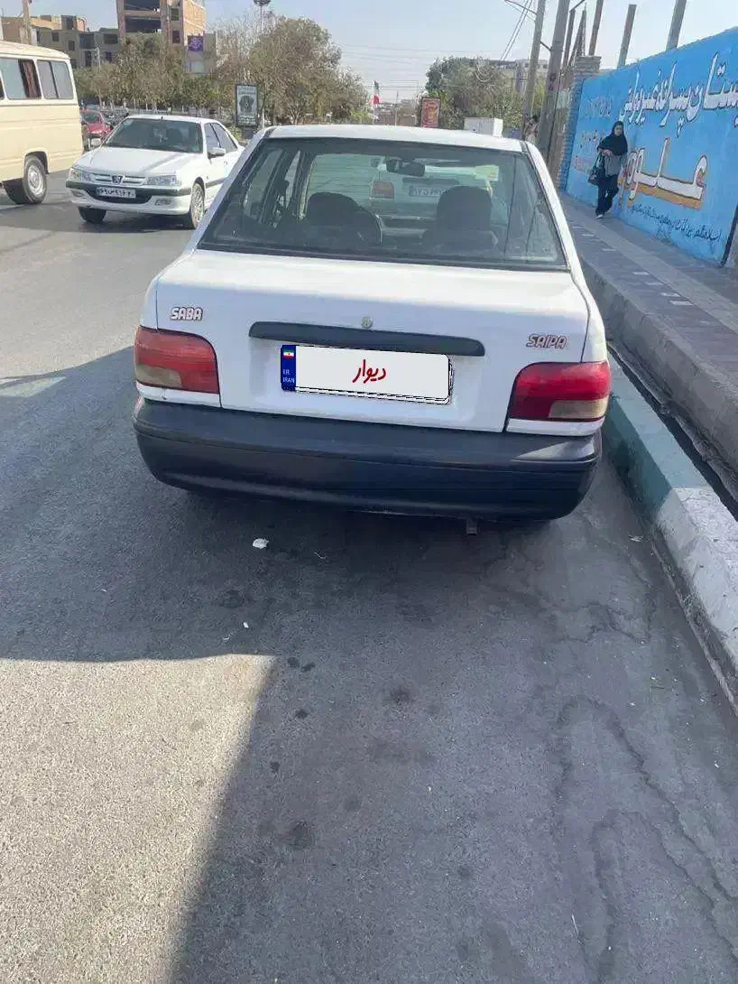 پراید صبا بنزینی - 1387