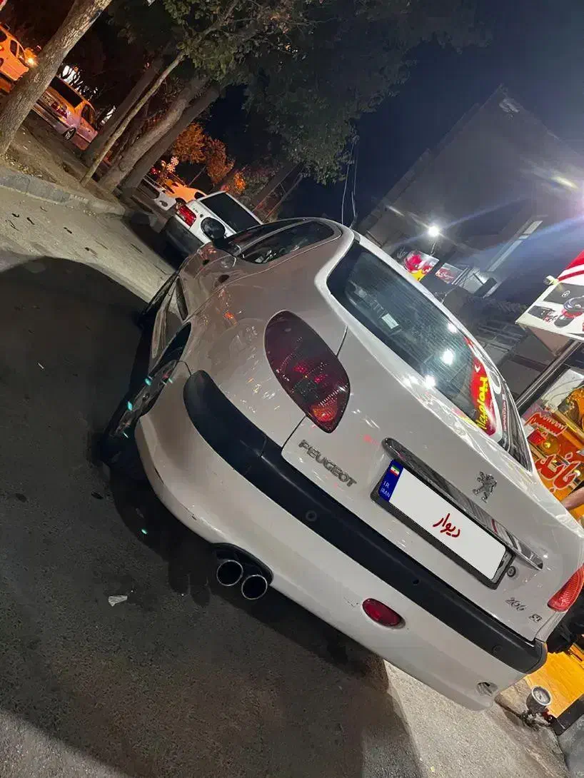 پژو ۲۰۶ صندوق دار v8 - 1395