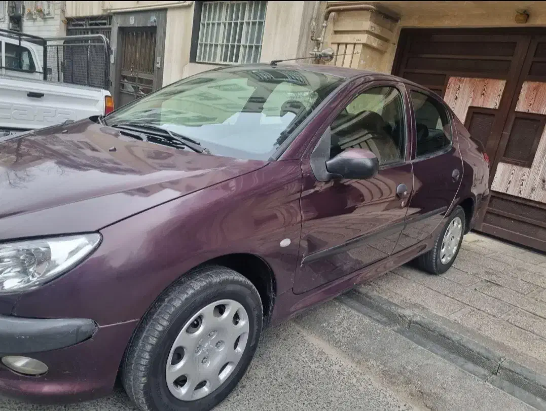 پژو ۲۰۶ صندوق دار v8 - 1388