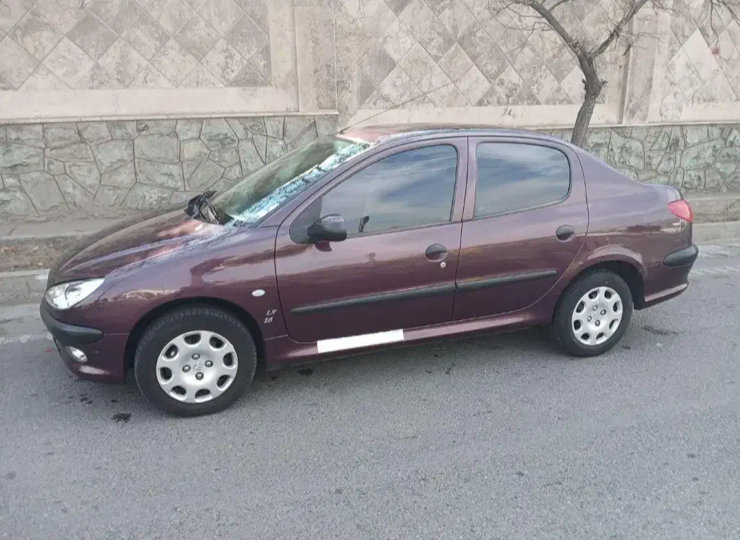 پژو ۲۰۶ صندوق دار v8 - 1388