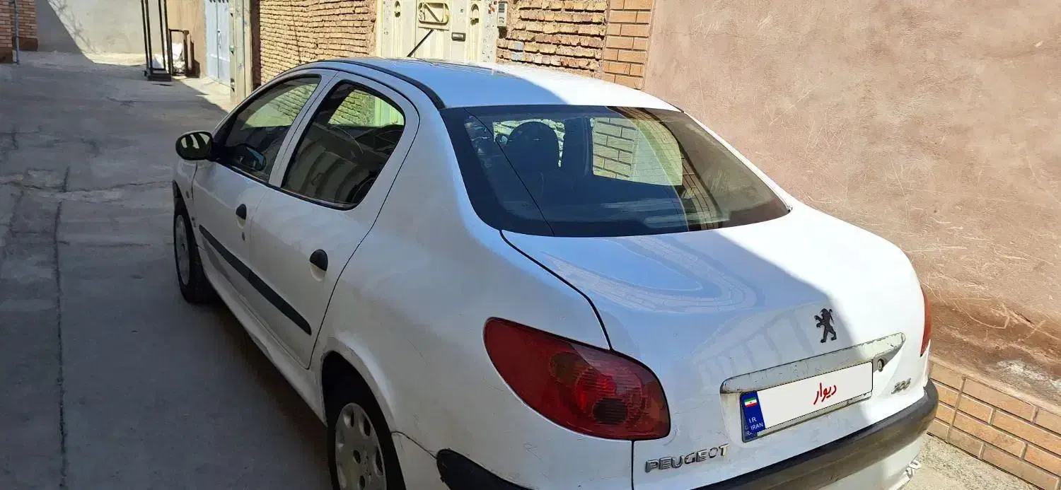 پژو ۲۰۶ صندوق دار v20 - 1390