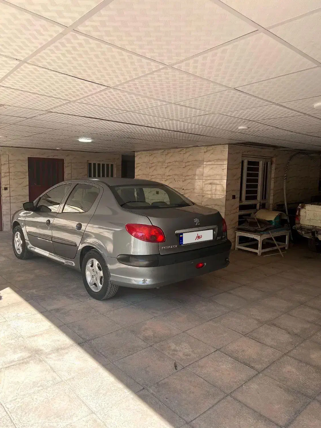 پژو ۲۰۶ صندوق دار v8 - 1395