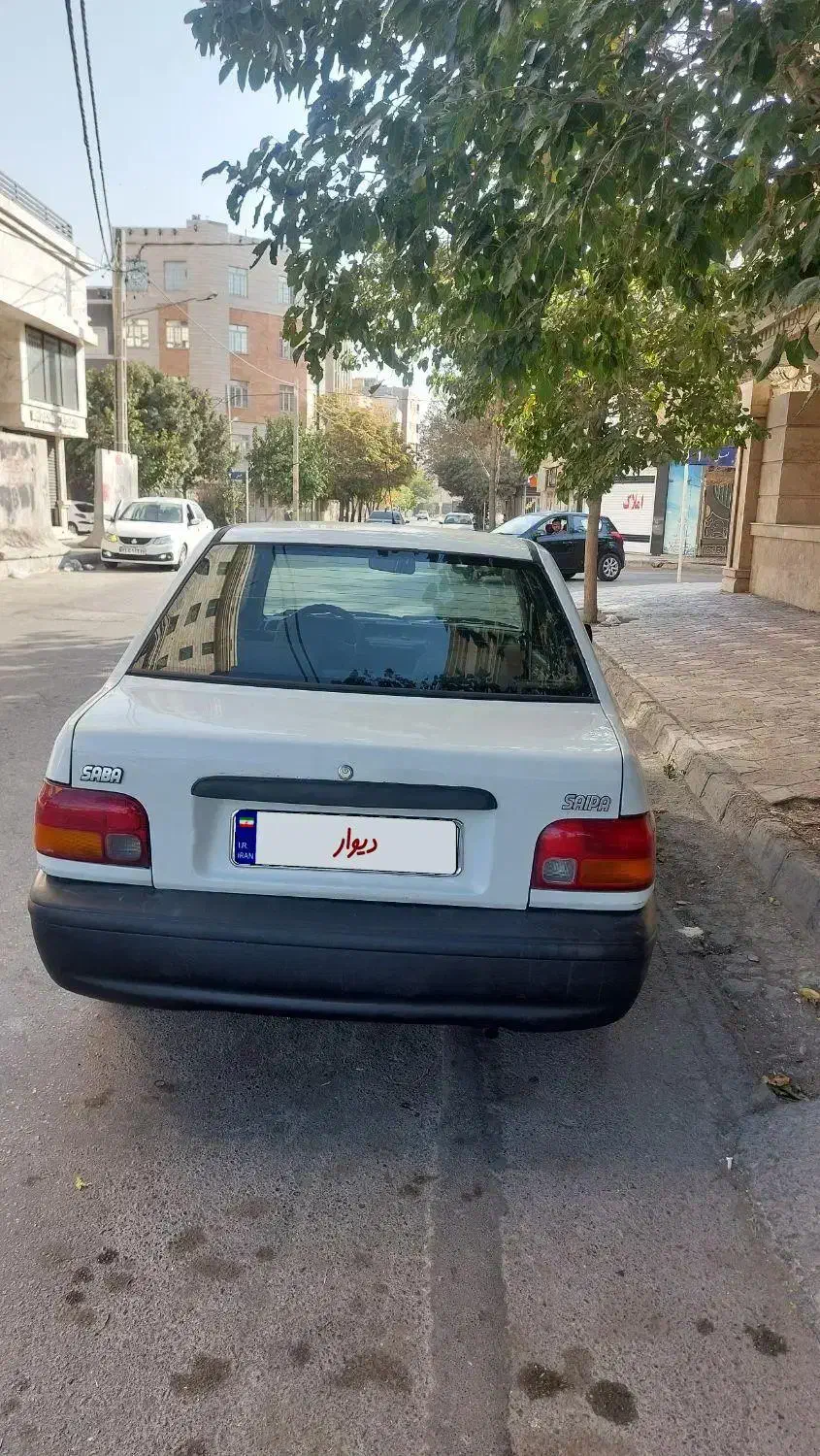 پراید صبا بنزینی - 1386