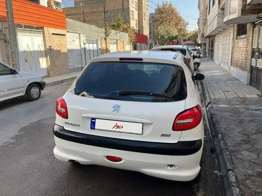 پژو 206 تیپ 5 - 1396