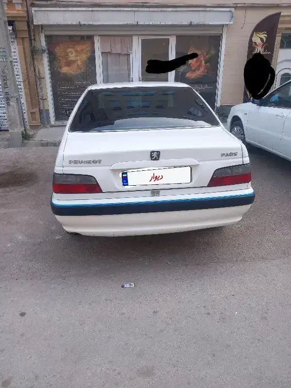 پژو پارس دوگانه سوز - 1391