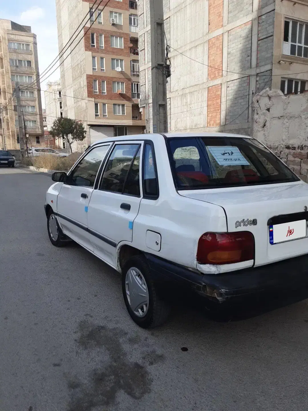 پراید صبا بنزینی - 1381