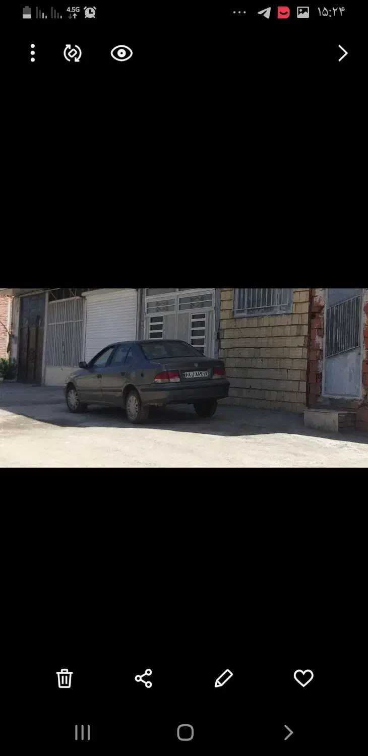 سمند LX EF7 دوگانه سوز - 1387