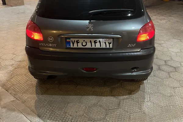 پژو 206 تیپ 2 - 1383