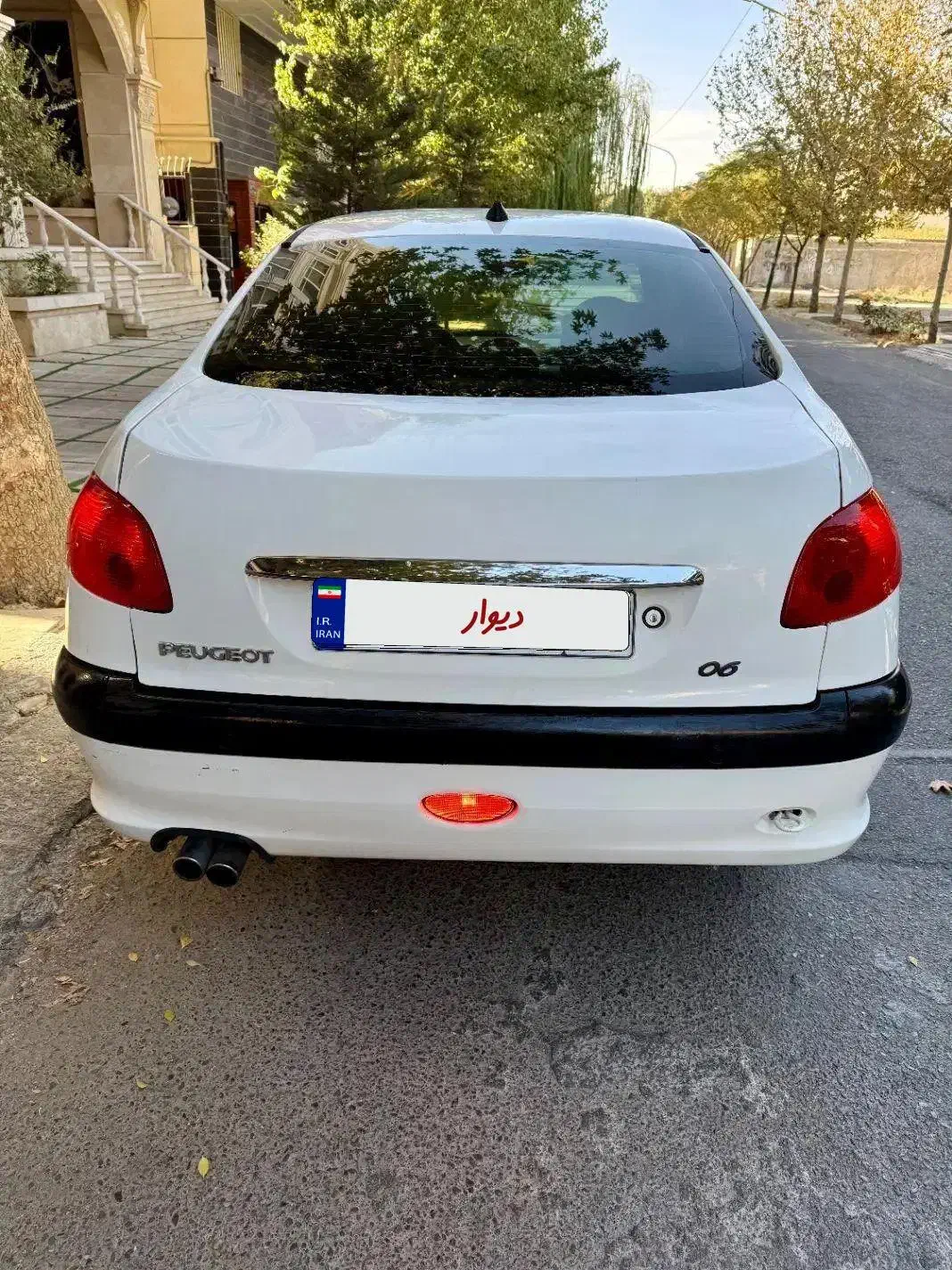 پژو ۲۰۶ صندوق دار v8 - 1395