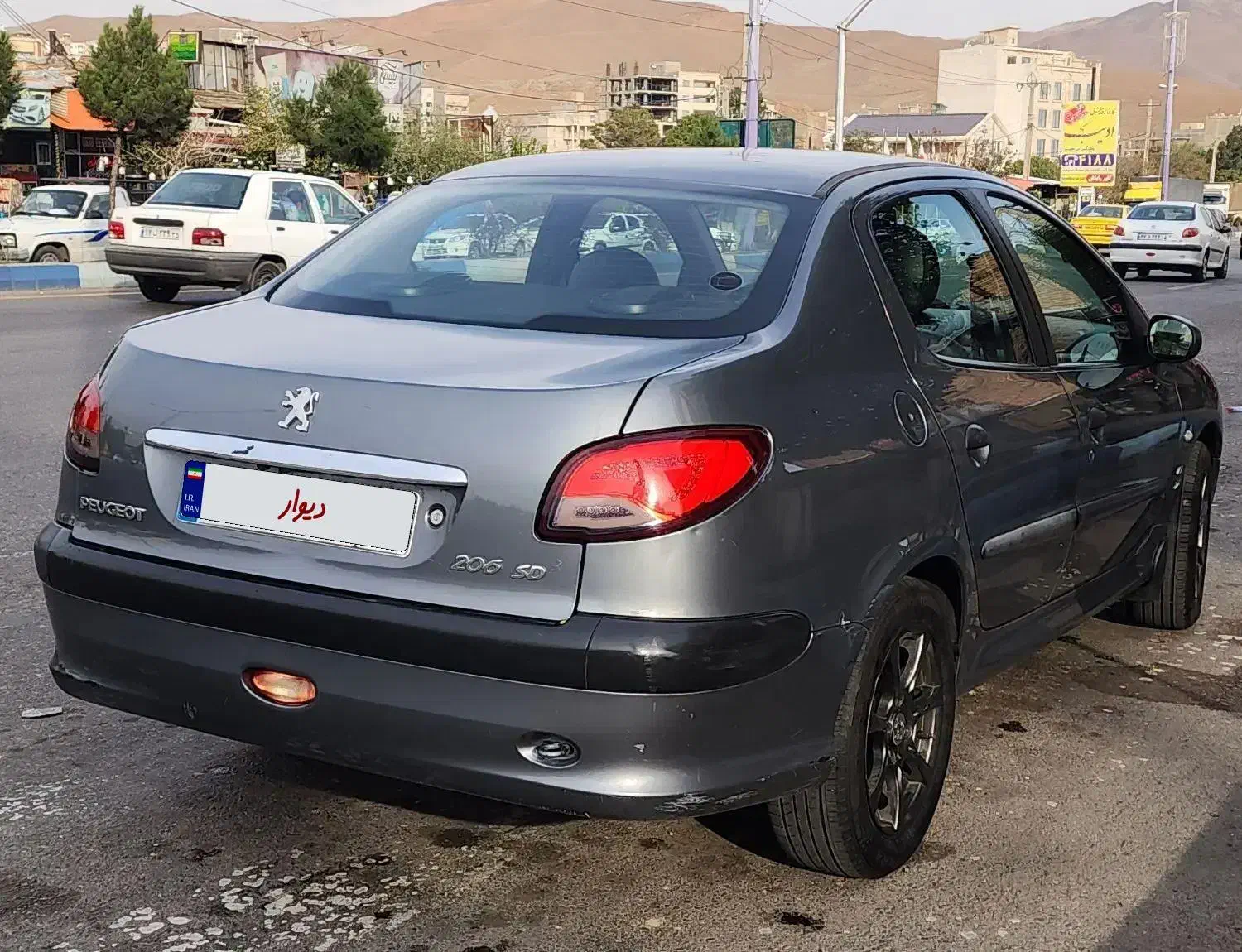 پژو ۲۰۶ صندوق دار v1 - 1390