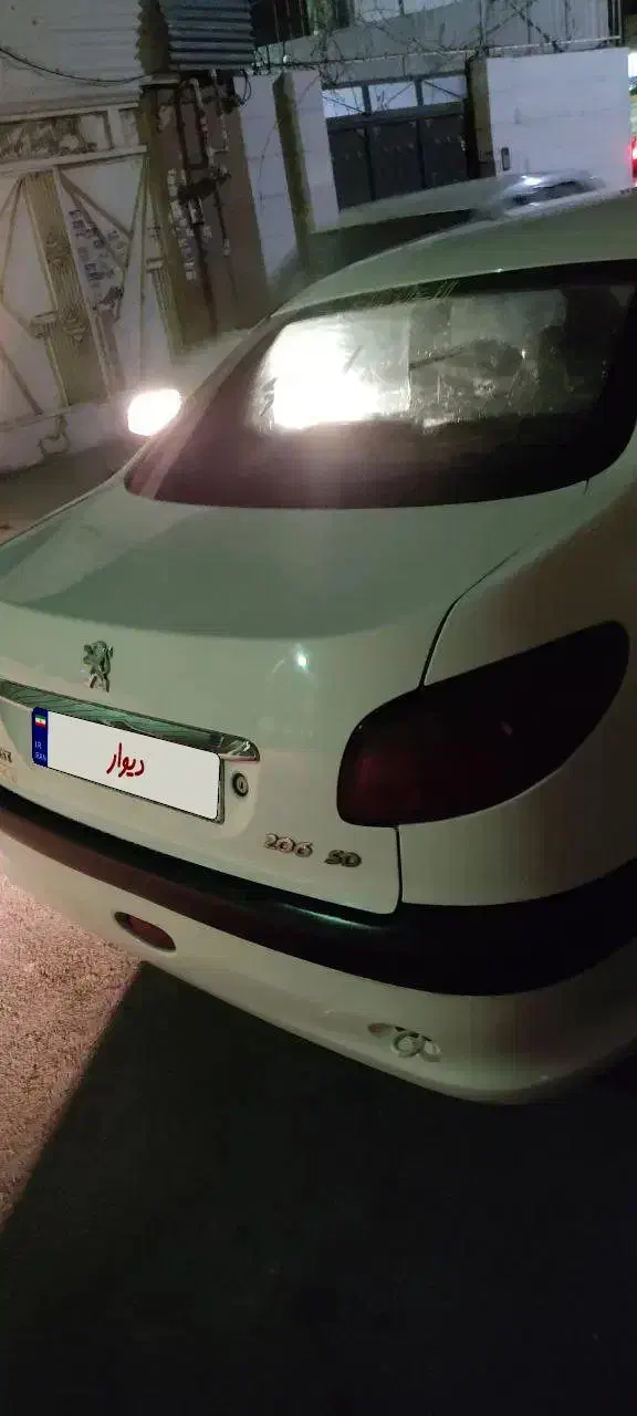 پژو ۲۰۶ صندوق دار v20 - 1390