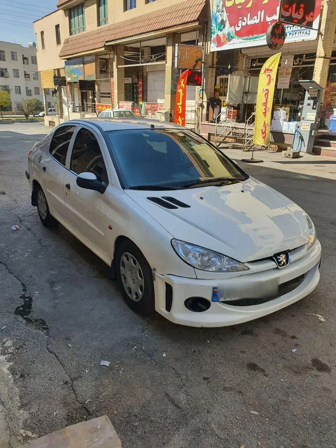 پژو ۲۰۶ صندوق دار v8 - 1393