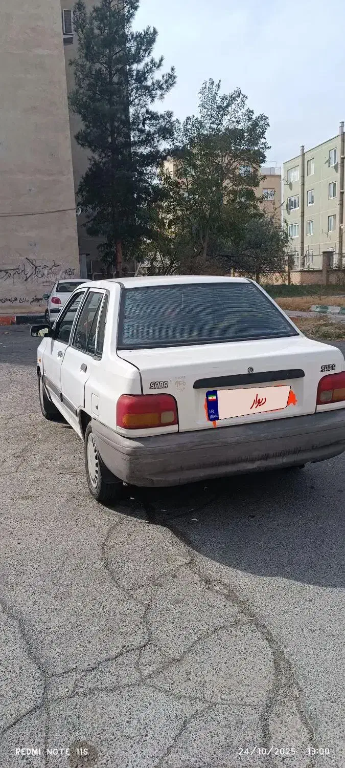 پراید صبا بنزینی - 1388