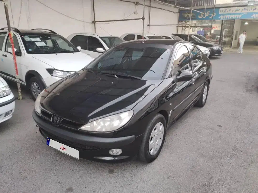 پژو ۲۰۶ صندوق دار v8 - 1397