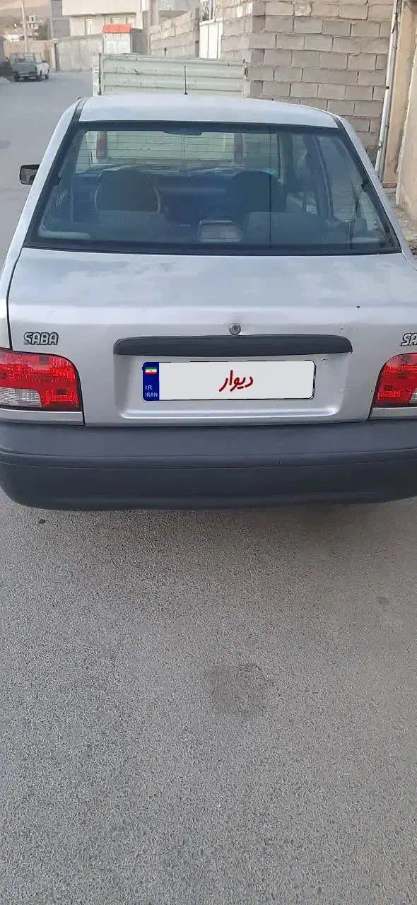 پراید صبا بنزینی - 1386