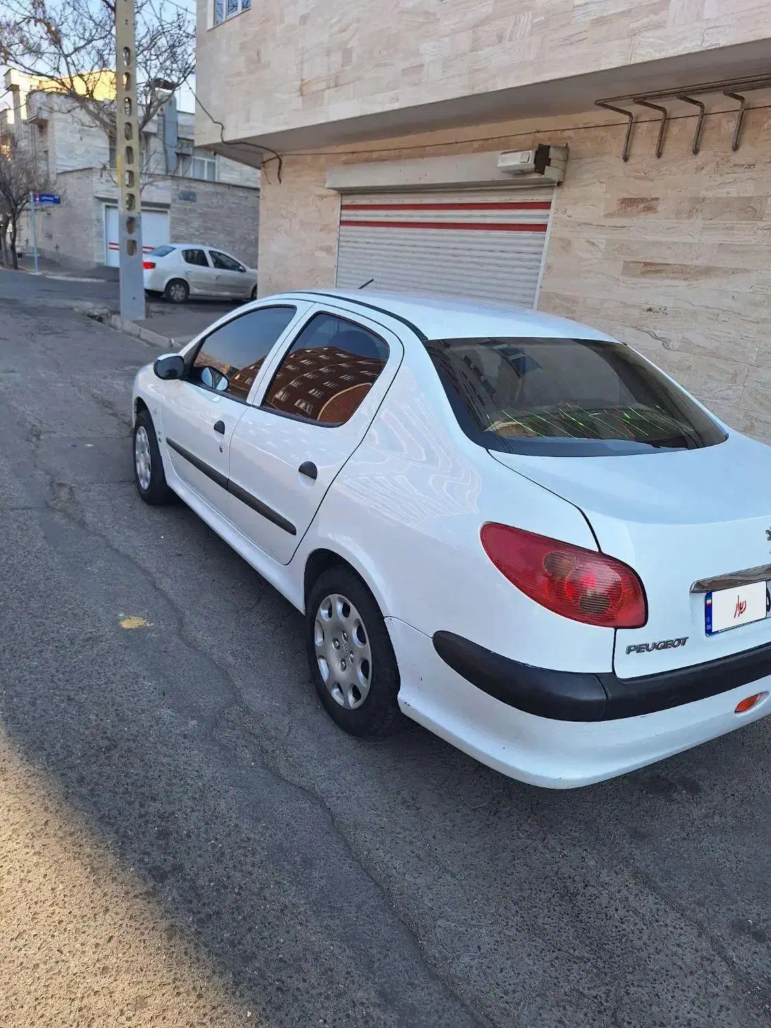 پژو ۲۰۶ صندوق دار v8 - 1395