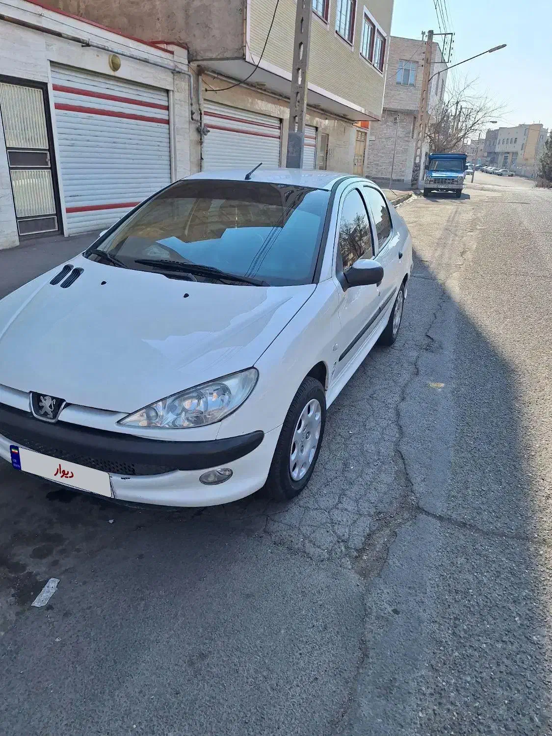 پژو ۲۰۶ صندوق دار v8 - 1395