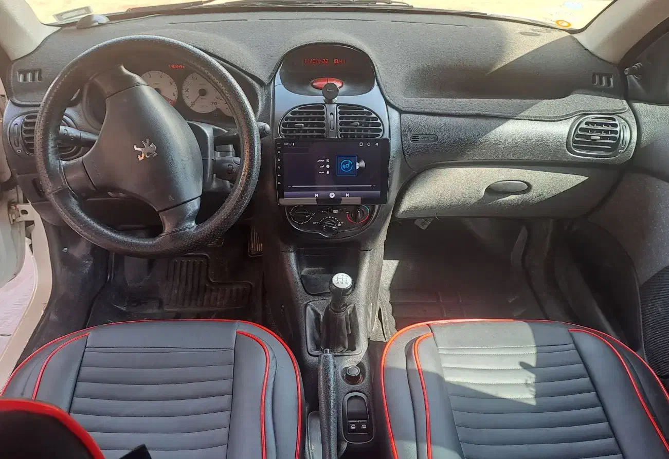 پژو ۲۰۶ صندوق دار v8 - 1390