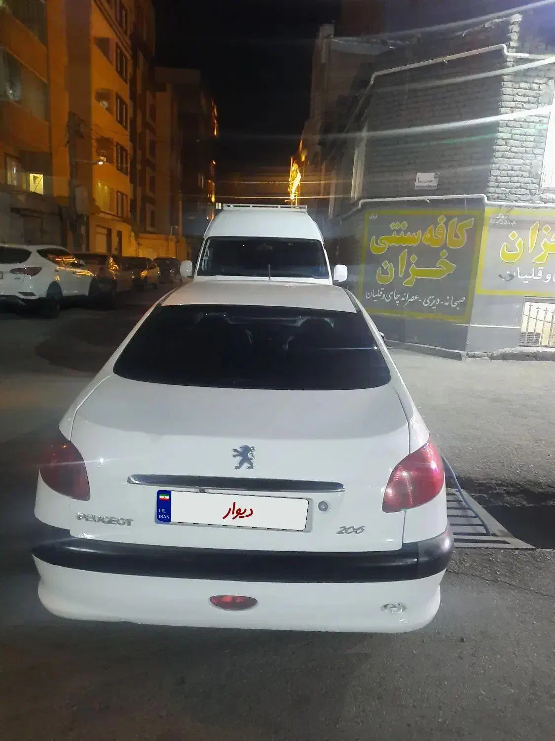 پژو ۲۰۶ صندوق دار v9 - 1388