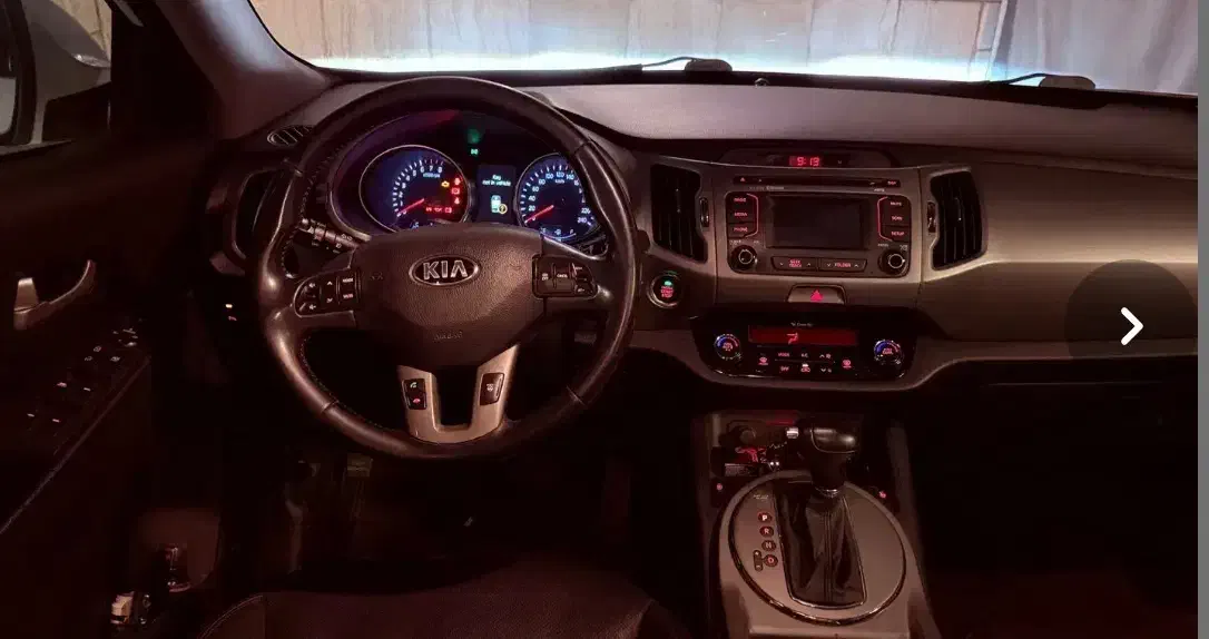 کیا اسپورتیج 4 سیلندر فول 2400cc - 2015