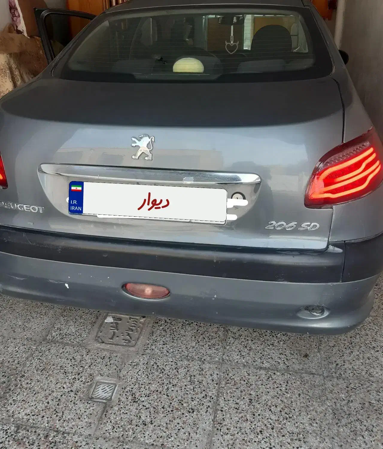 پژو ۲۰۶ صندوق دار v1 - 1386