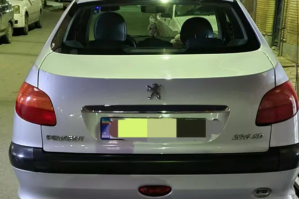 پژو ۲۰۶ صندوق دار v8 - 1386