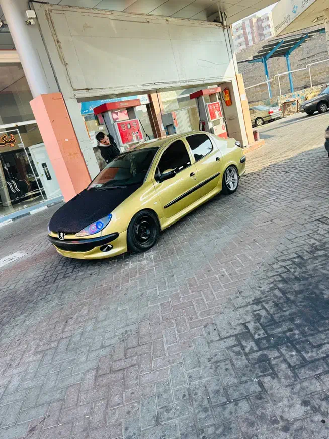 پژو ۲۰۶ صندوق دار v8 - 1386