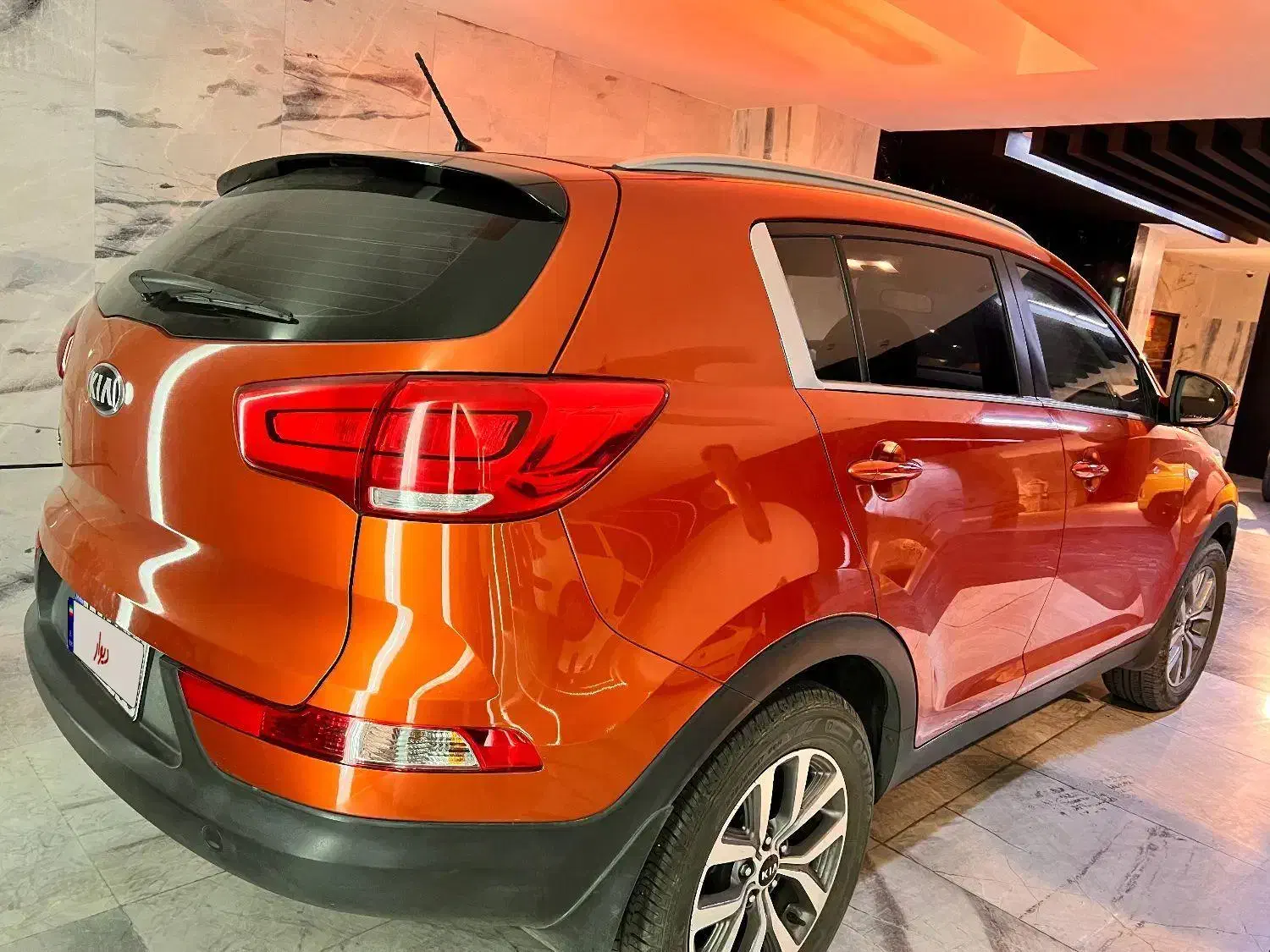 کیا اسپورتیج 4 سیلندر فول 2400cc - 2015