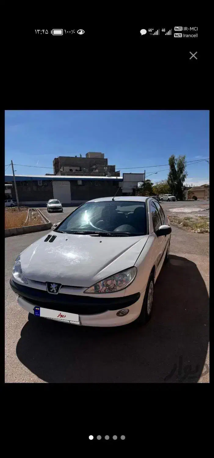پژو ۲۰۶ صندوق دار v8 - 1393