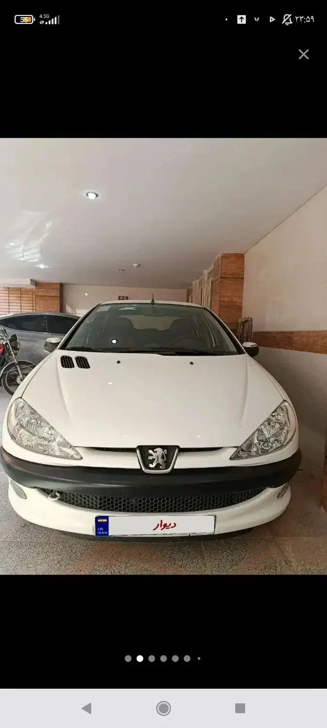 پژو ۲۰۶ صندوق دار v8 - 1396