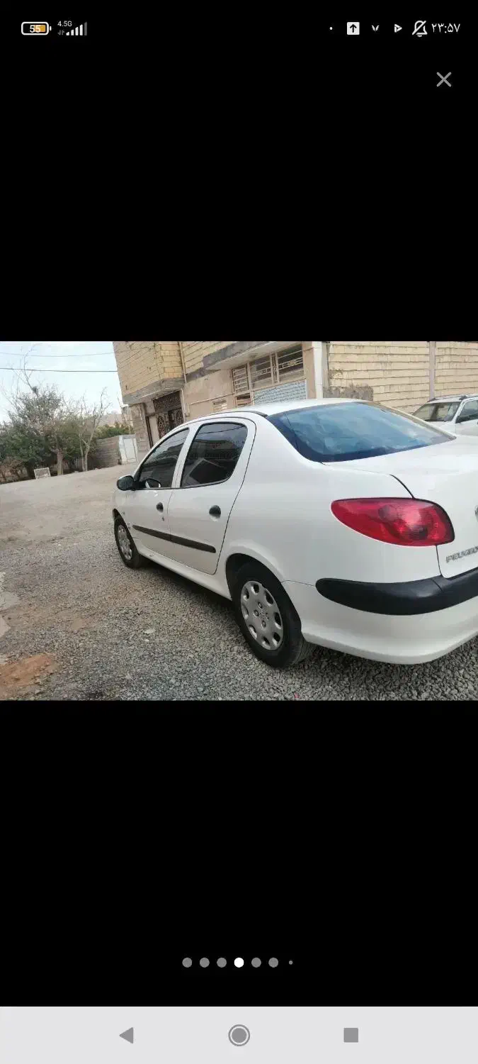 پژو ۲۰۶ صندوق دار v8 - 1396