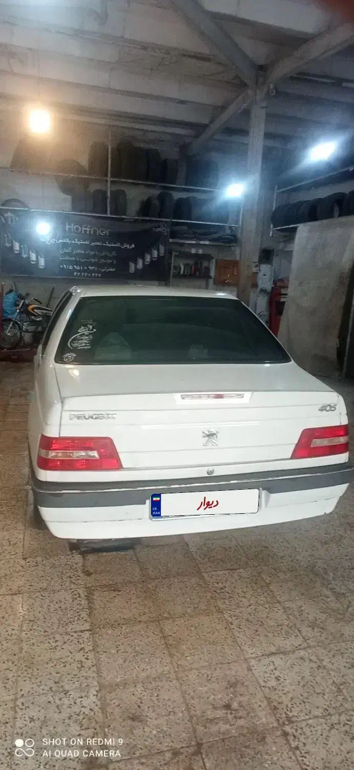 پژو 405 SLX بنزینی  XU7 - 1389