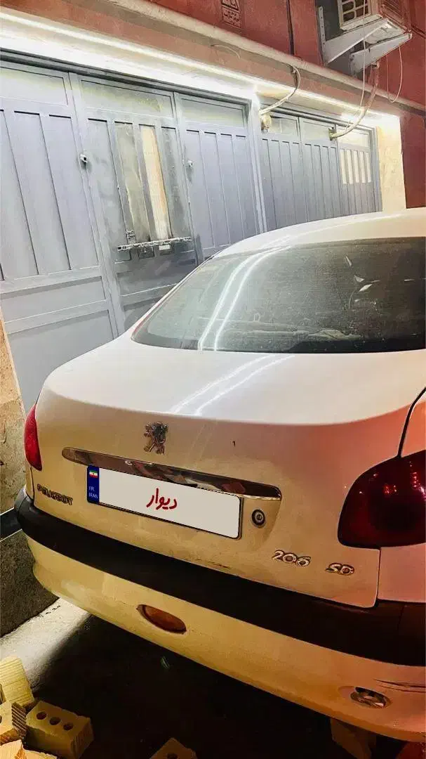 پژو ۲۰۶ صندوق دار v9 - 1396