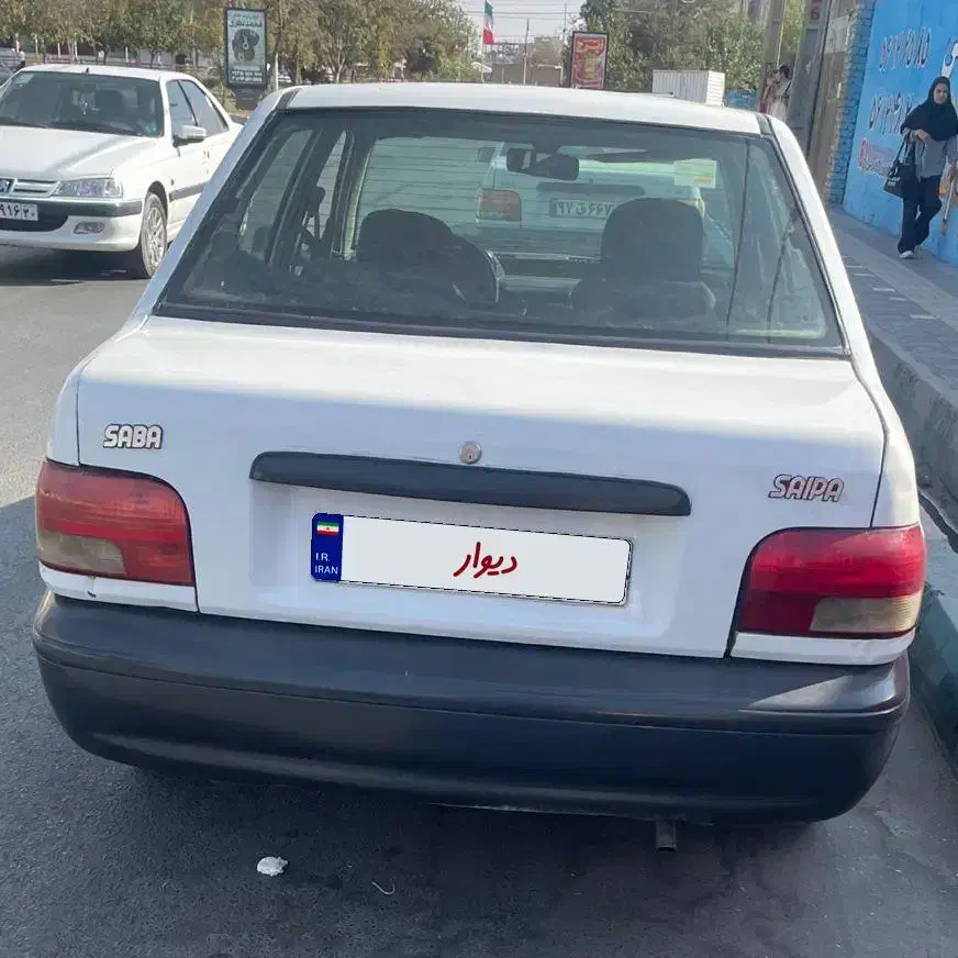 پراید صبا بنزینی - 1387
