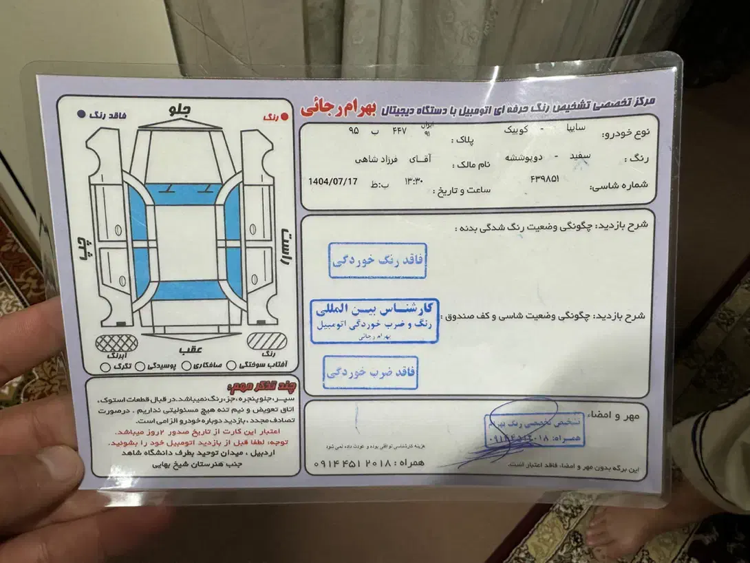کوییک معمولی دنده‌ای - 1401