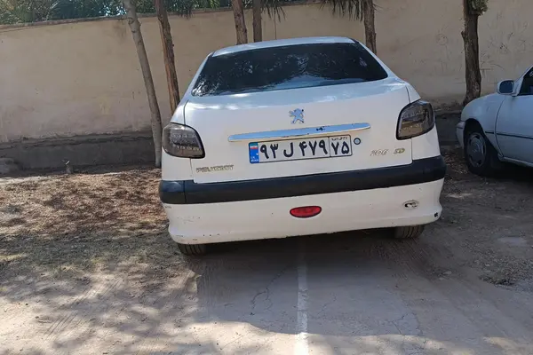 پژو ۲۰۶ صندوق دار v8 - 1387