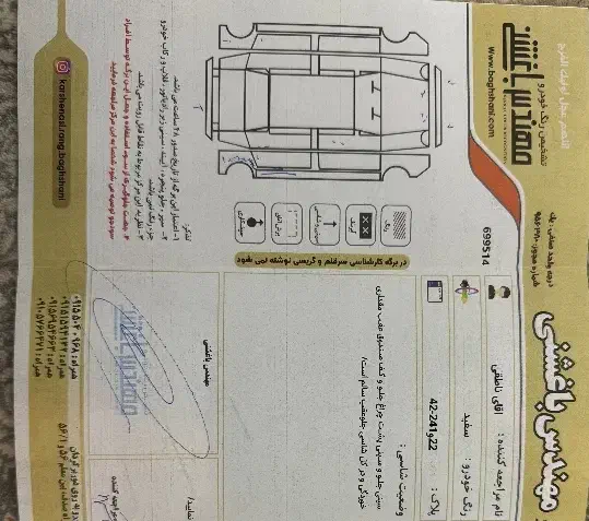 تیبا صندوق دار EX - 1396