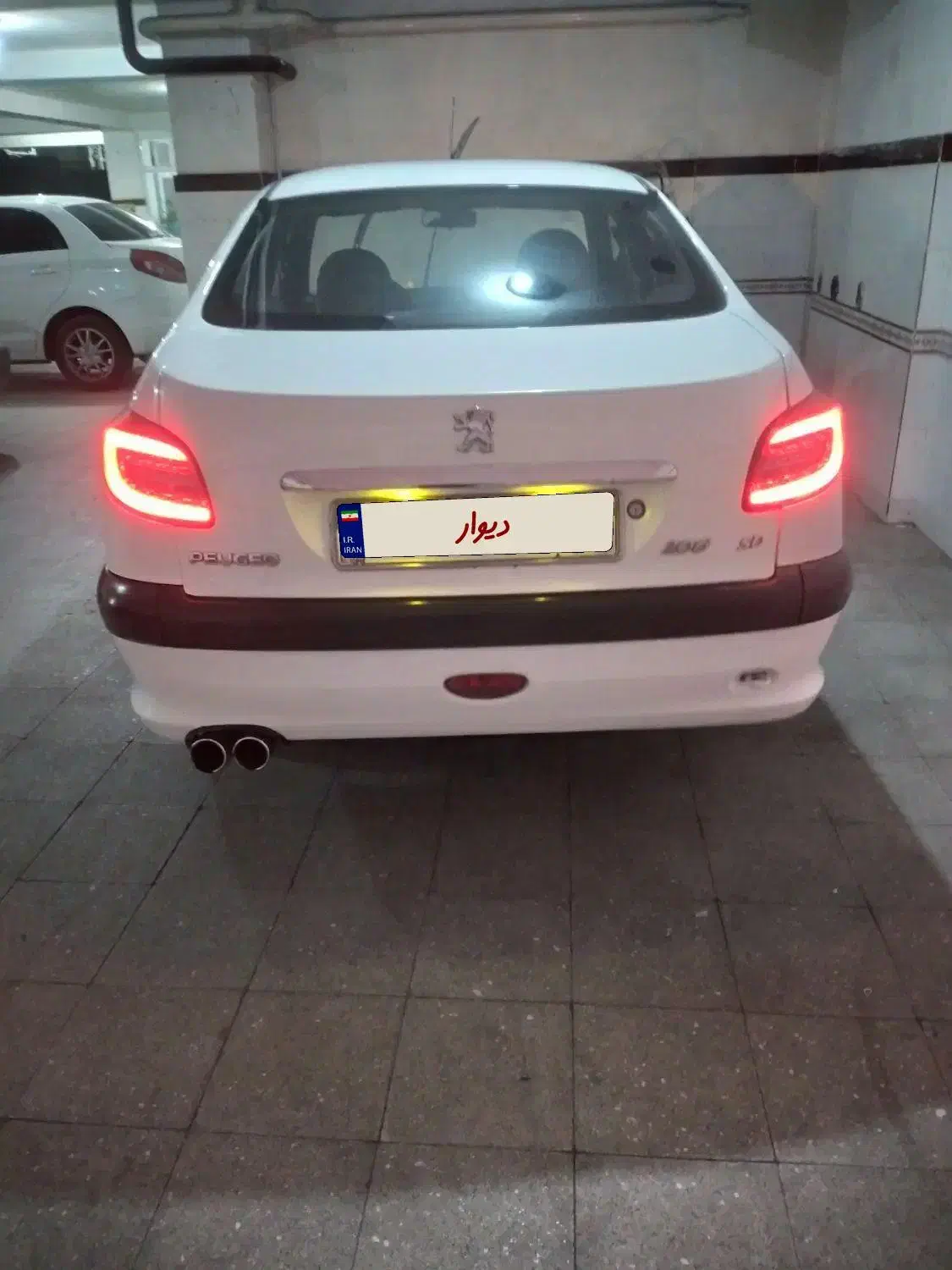 پژو ۲۰۶ صندوق دار v8 - 1388