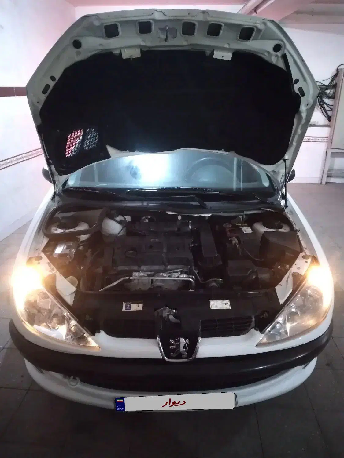 پژو ۲۰۶ صندوق دار v8 - 1388