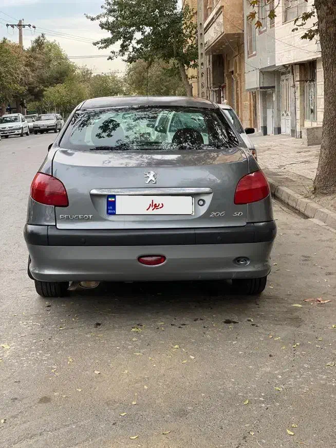 پژو ۲۰۶ صندوق دار v2 - 1387