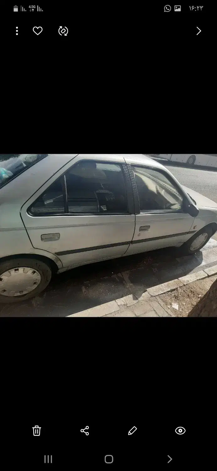 پژو روآ دوگانه سوز - 1386