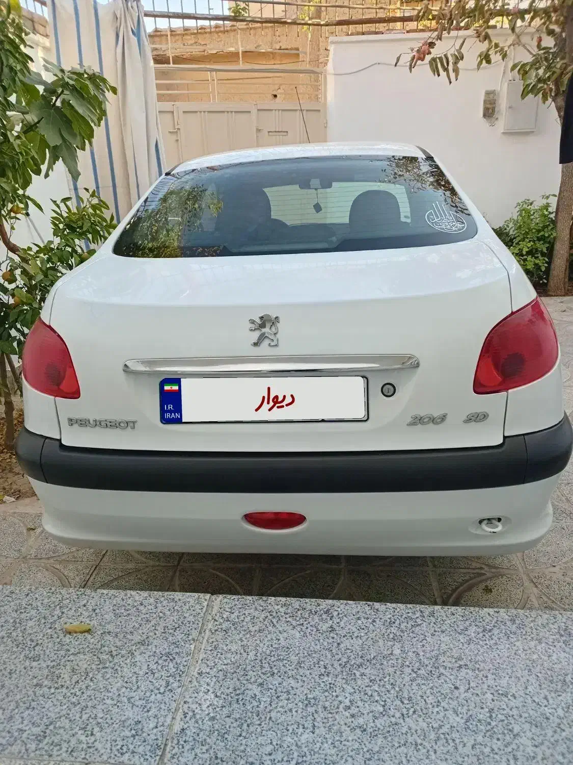 پژو ۲۰۶ صندوق دار v8 - 1398