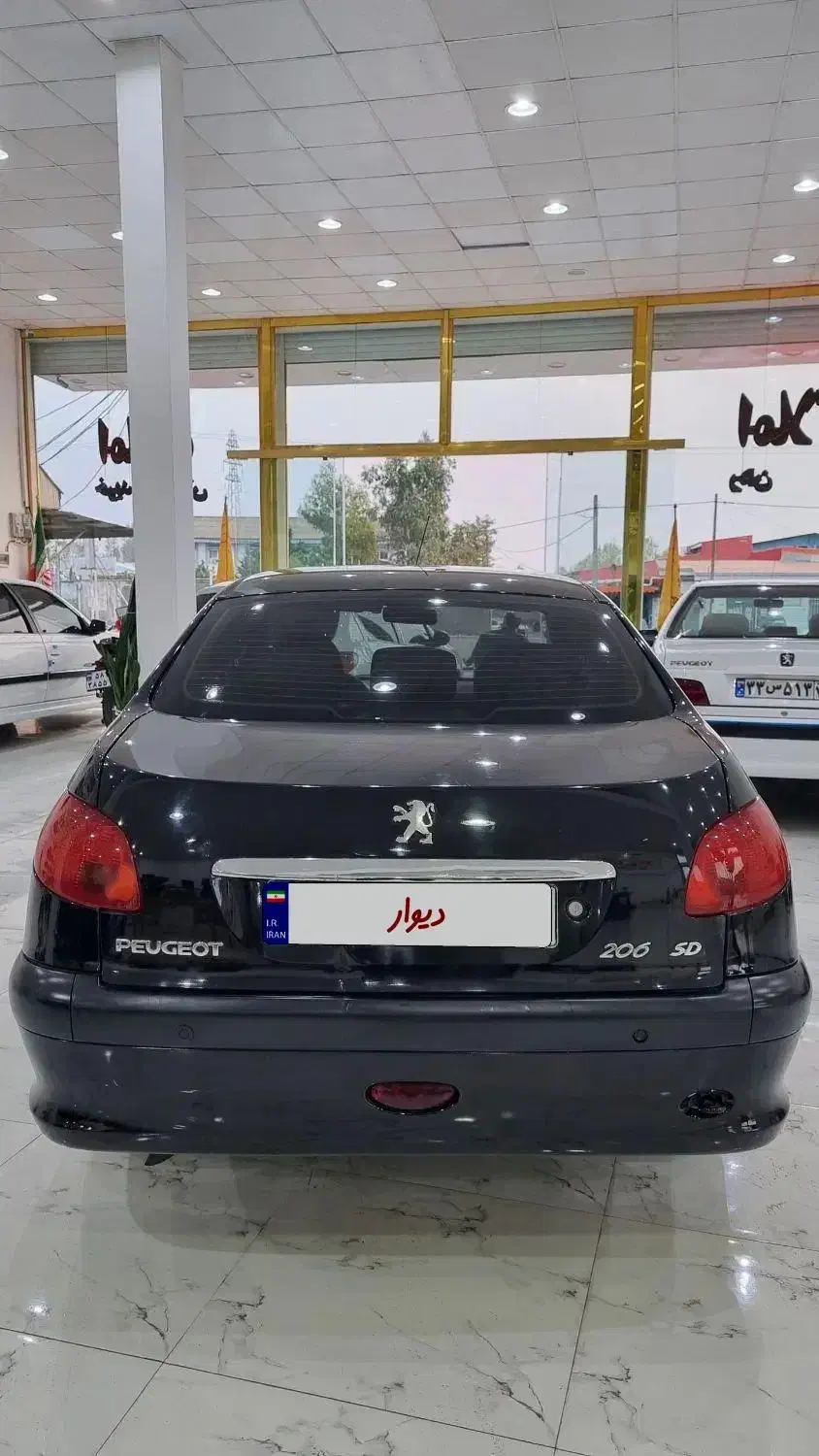 پژو ۲۰۶ صندوق دار v8 - 1394