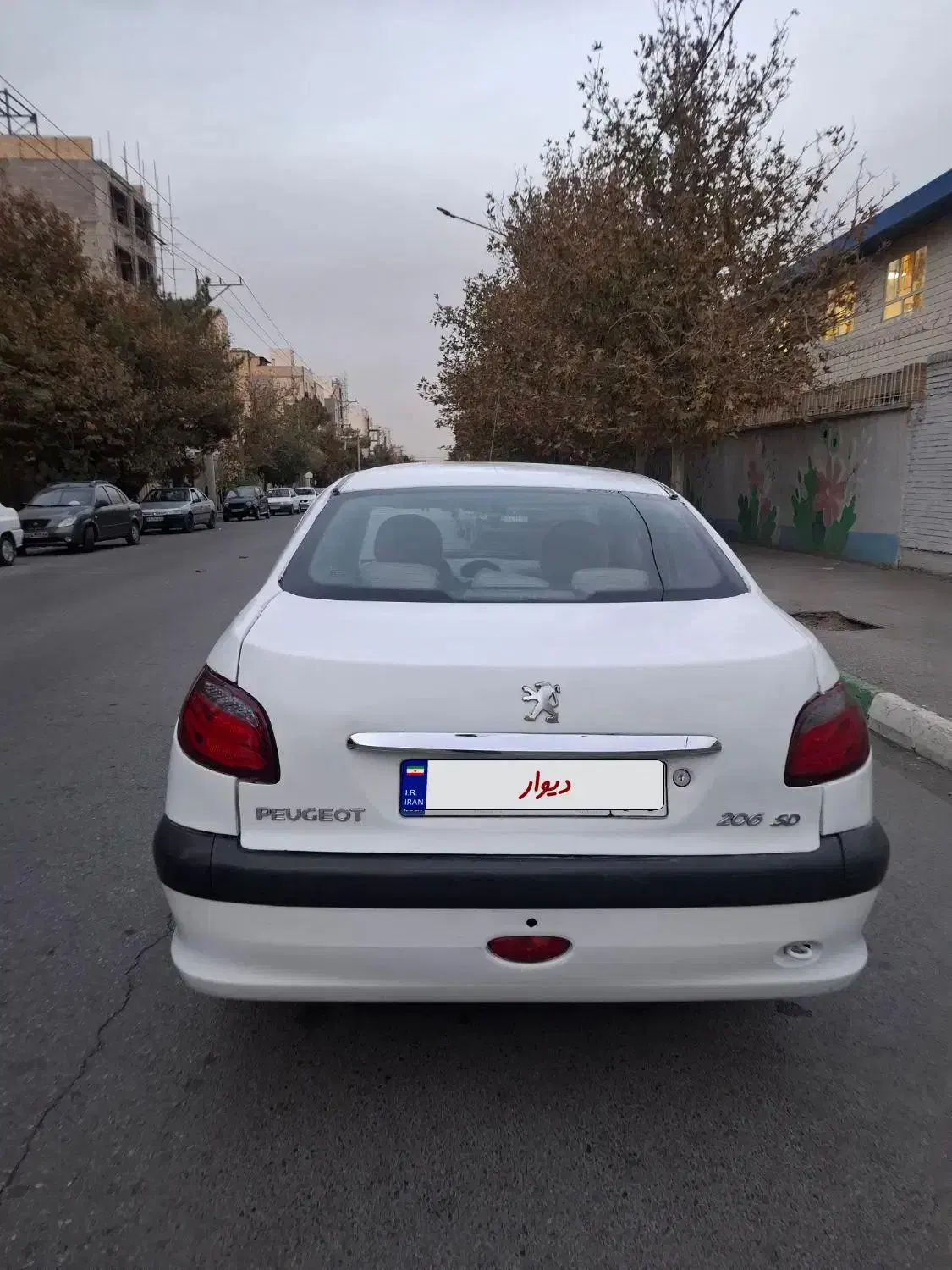 پژو ۲۰۶ صندوق دار v8 - 1387