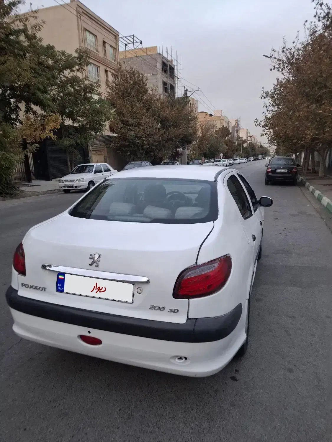 پژو ۲۰۶ صندوق دار v8 - 1387