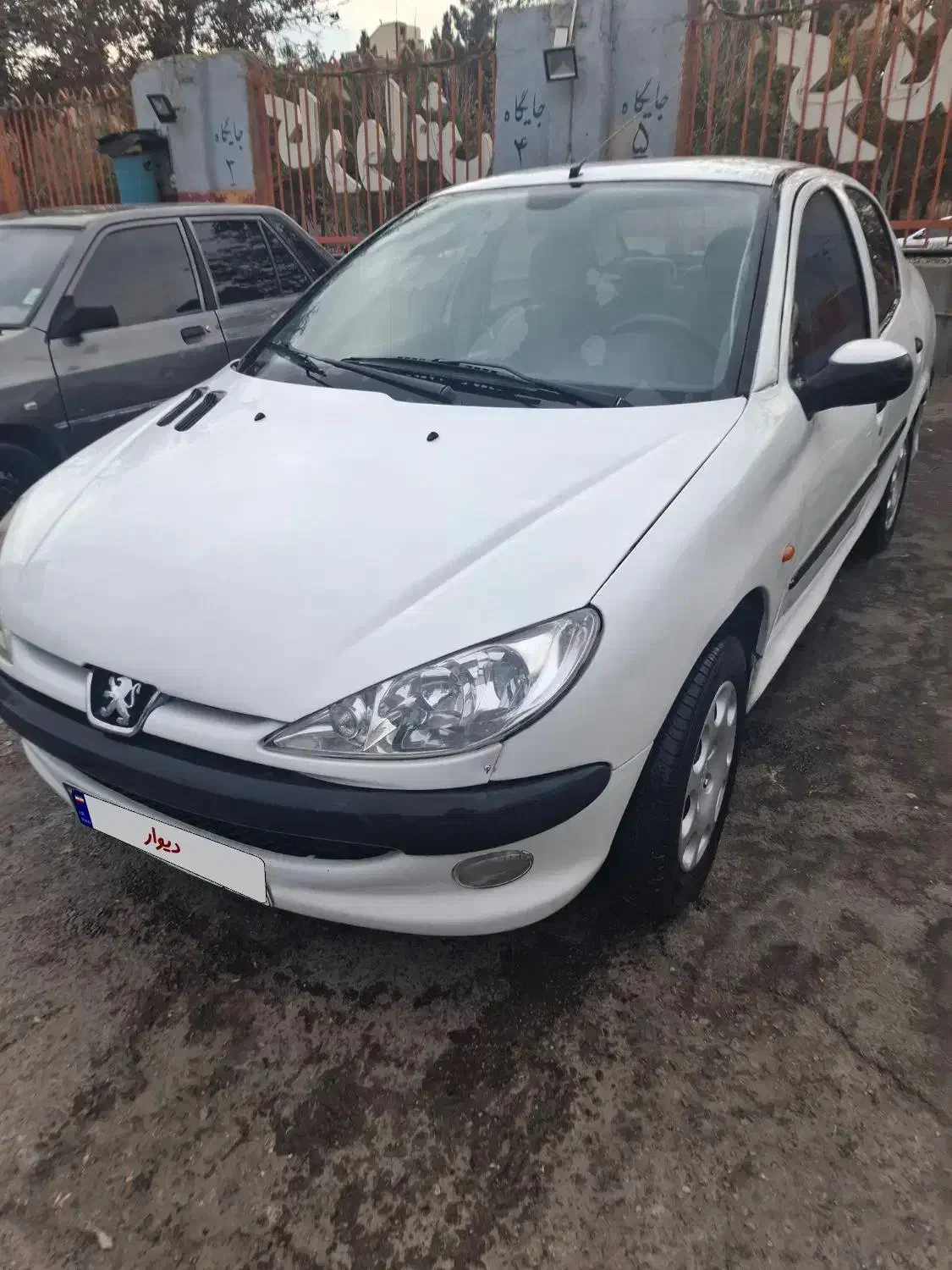 پژو ۲۰۶ صندوق دار v8 - 1387