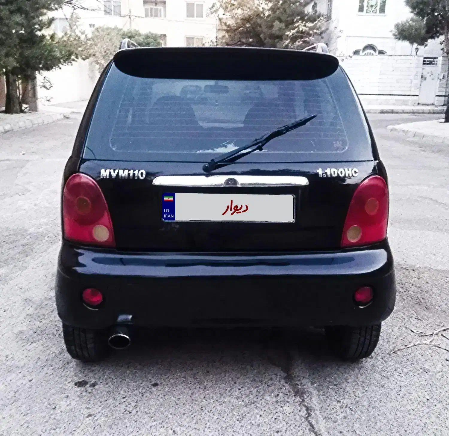 ام وی ام 110 چهار سیلندر دنده ای - 1393