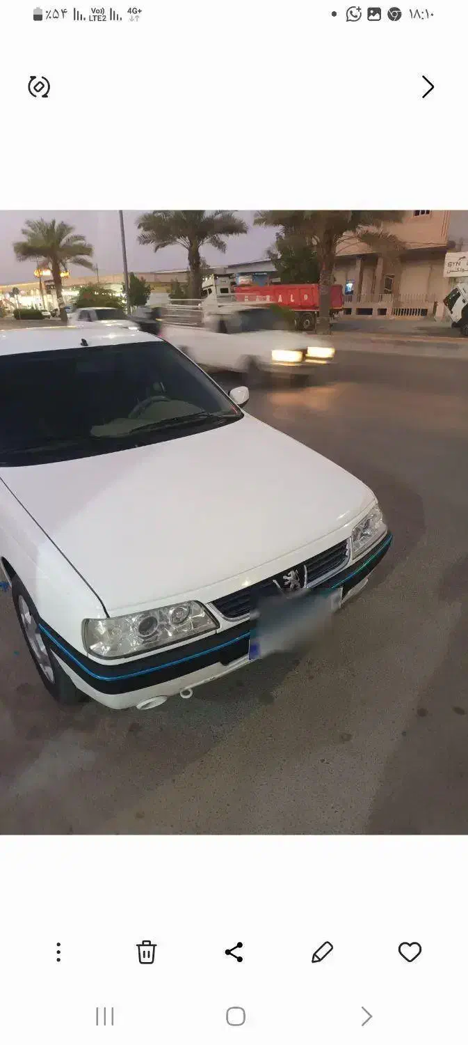 پژو 405 SLX بنزینی TU5 - 1396