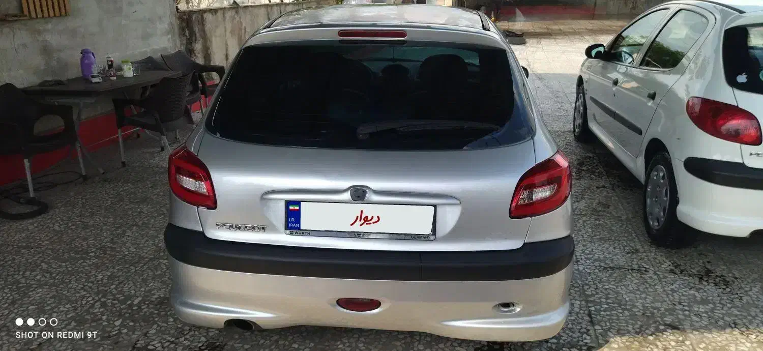پژو 206 تیپ 2 - 1384